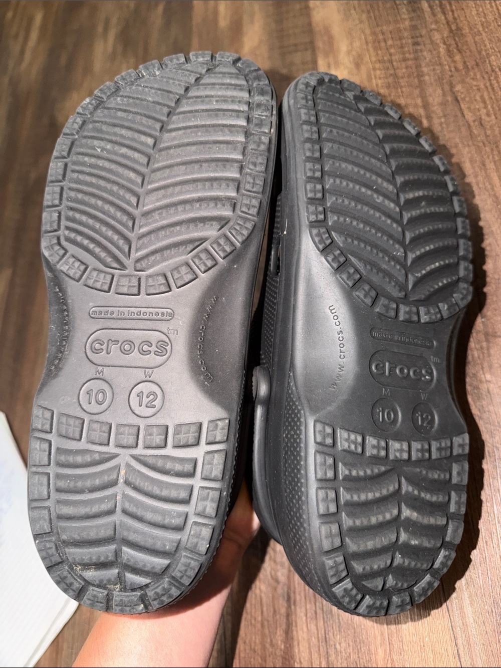 Crocs Clog Black EEUC with Messi Jibbits #10 men’s 10/ women’s 12 - Picture 4 of 7